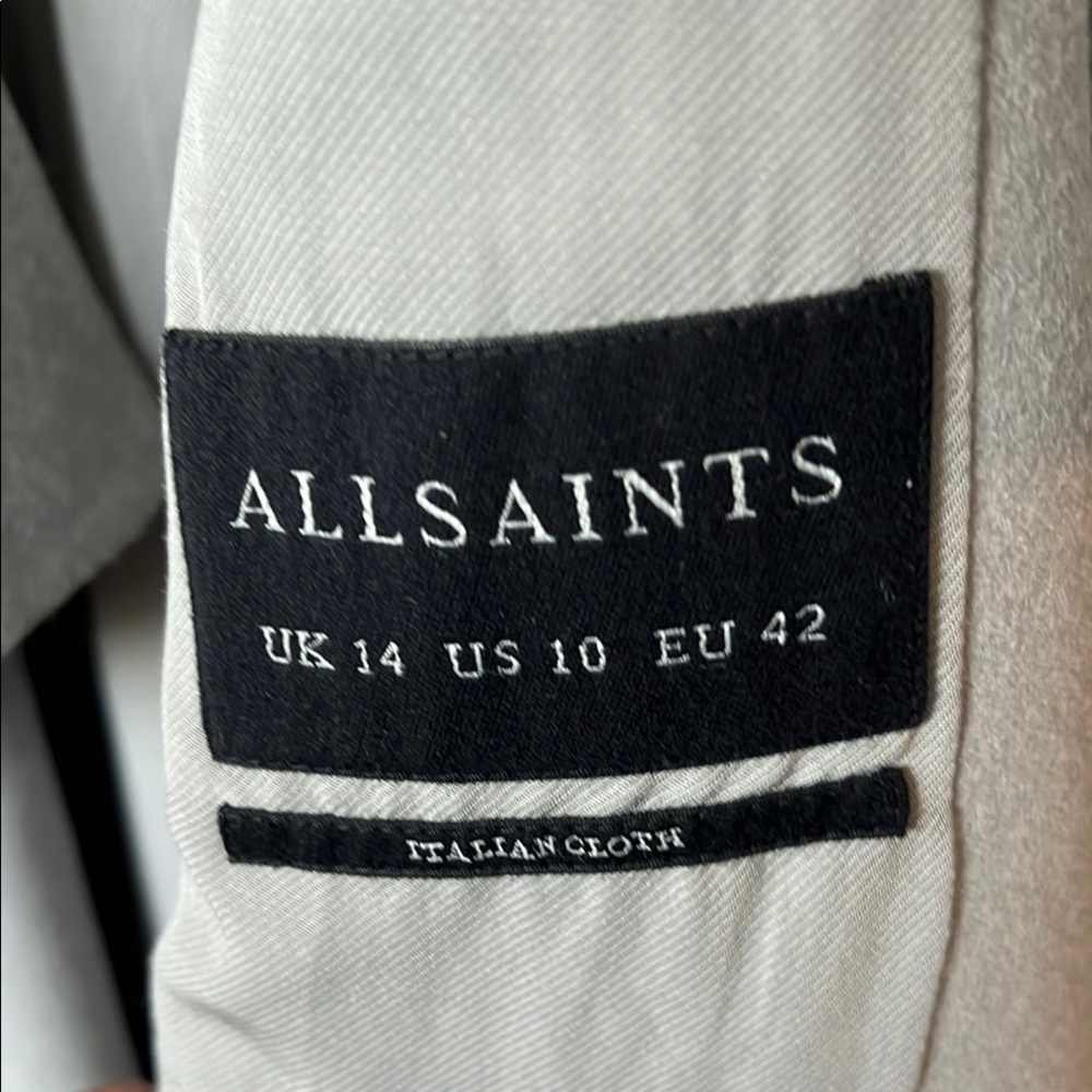 All Saints Gray Jacket